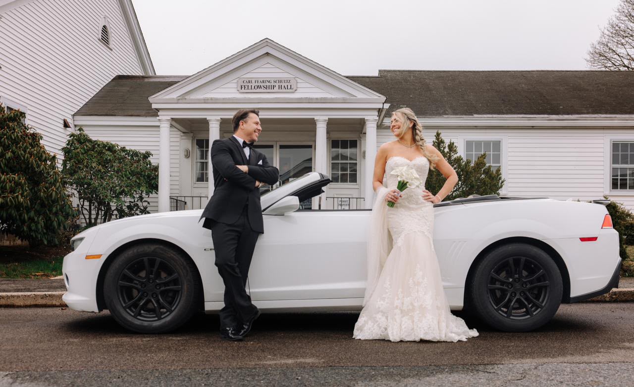 Cape Cod beach wedding ceremony arch and decor by Nara's Decor