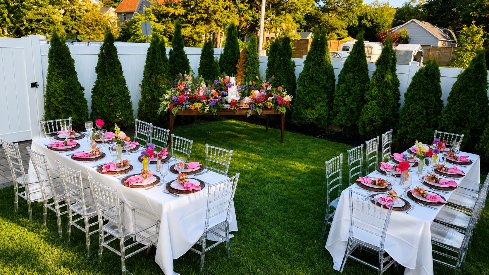 Corporate event styling Cape Cod